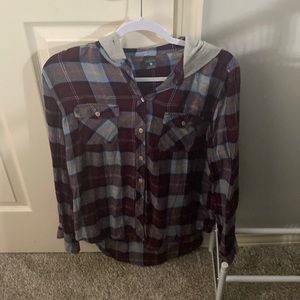 Medium empyre flannel hoodie